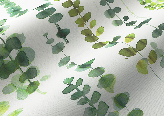 Santa Maria, Botany Green - Twist&Fit Roman Blind - Image 4